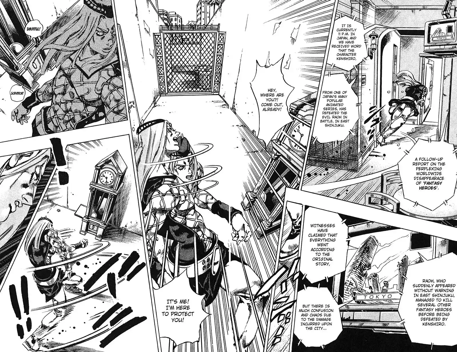 JoJo’s Bizarre Adventure Chapter 701