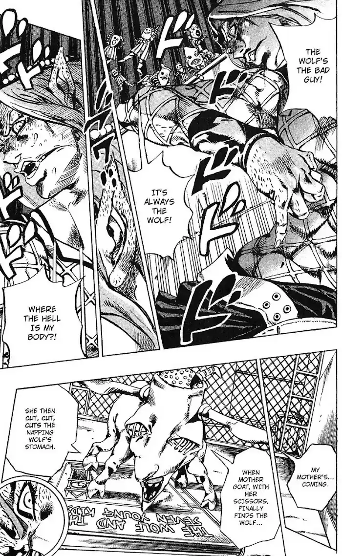 Jojo's Bizarre Adventure Chapter 702