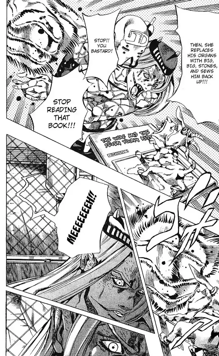 Jojo's Bizarre Adventure Chapter 702