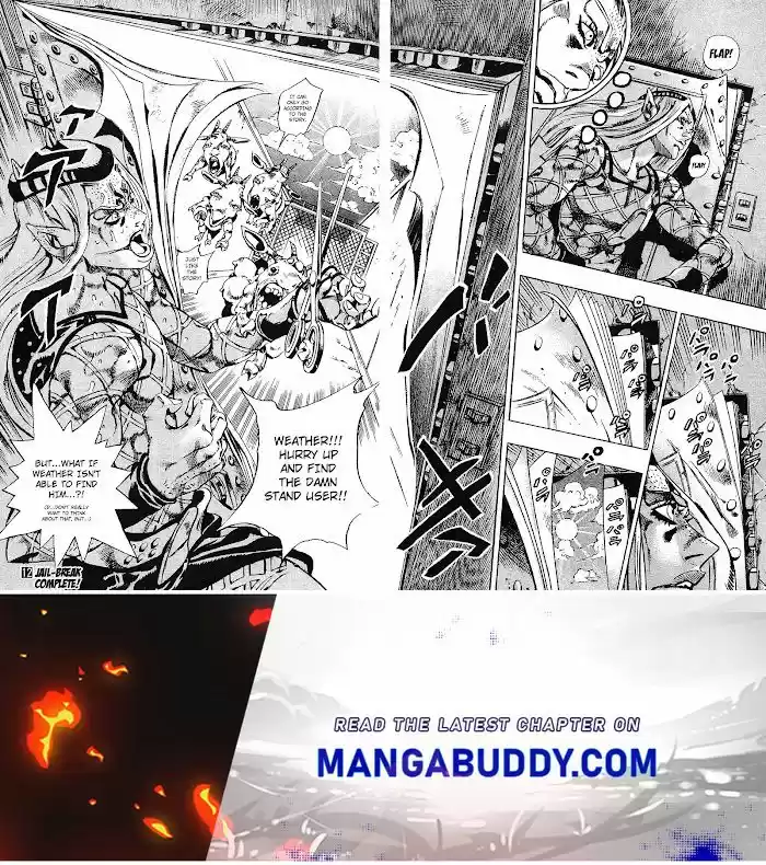 Jojo's Bizarre Adventure Chapter 702