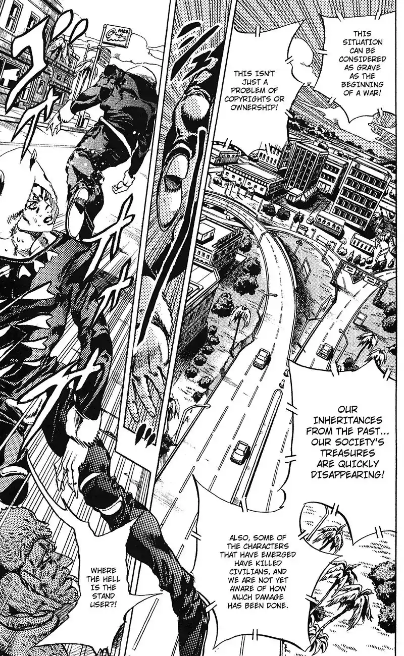 JoJo’s Bizarre Adventure Chapter 702