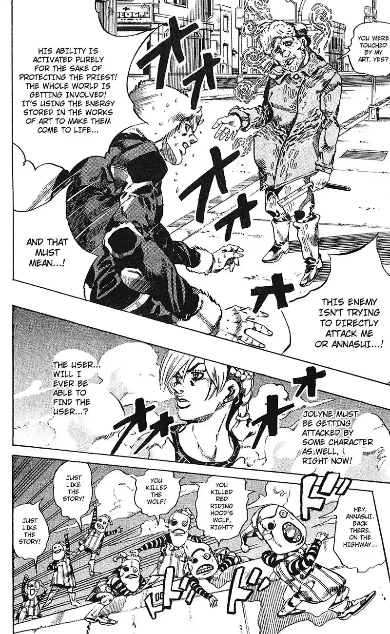 JoJo’s Bizarre Adventure Chapter 702