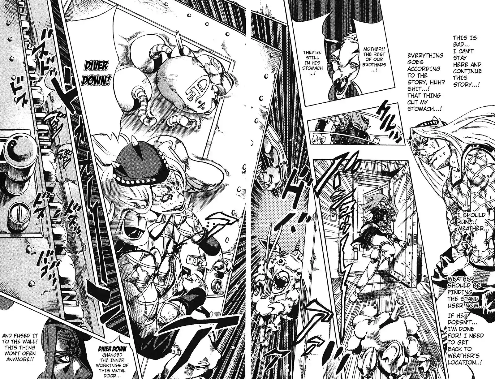 JoJo’s Bizarre Adventure Chapter 702