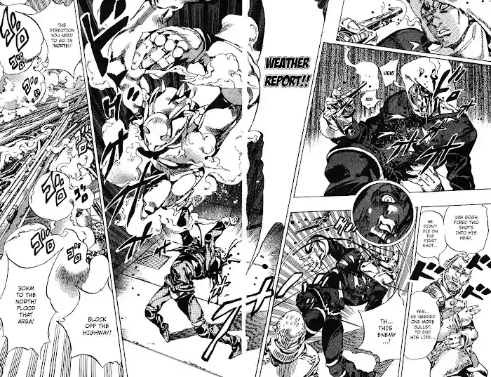 Jojo's Bizarre Adventure Chapter 703