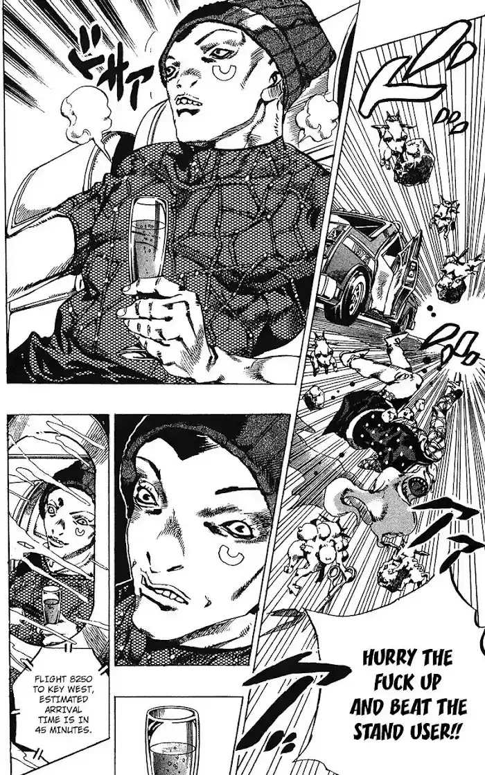Jojo's Bizarre Adventure Chapter 703