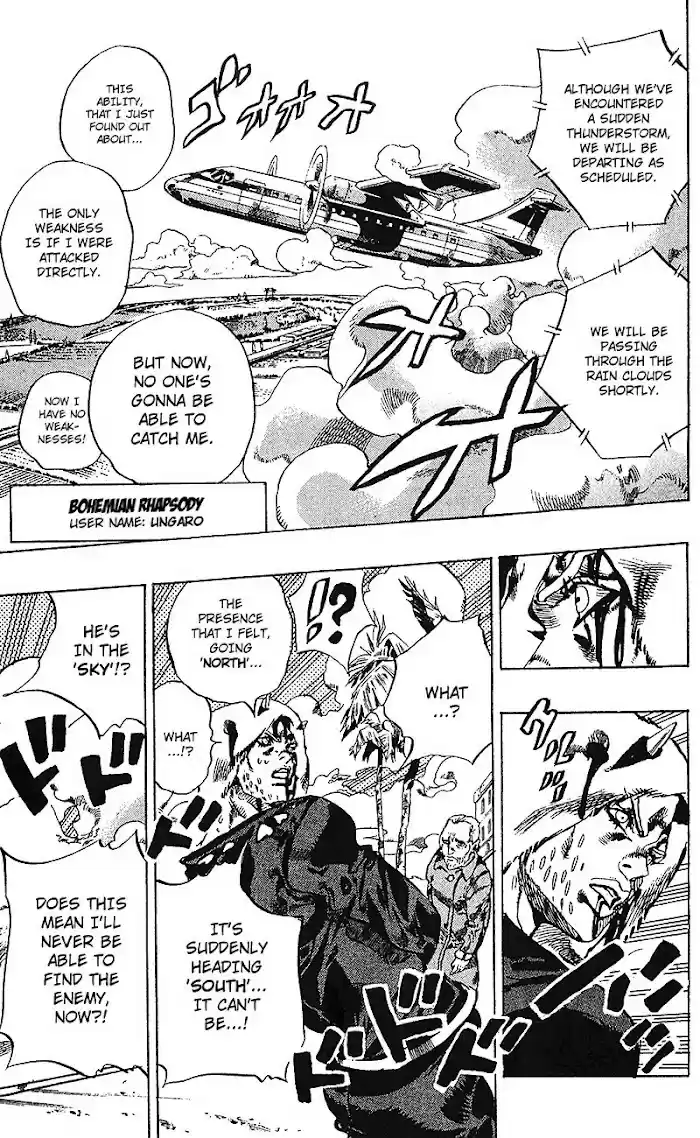 Jojo's Bizarre Adventure Chapter 703
