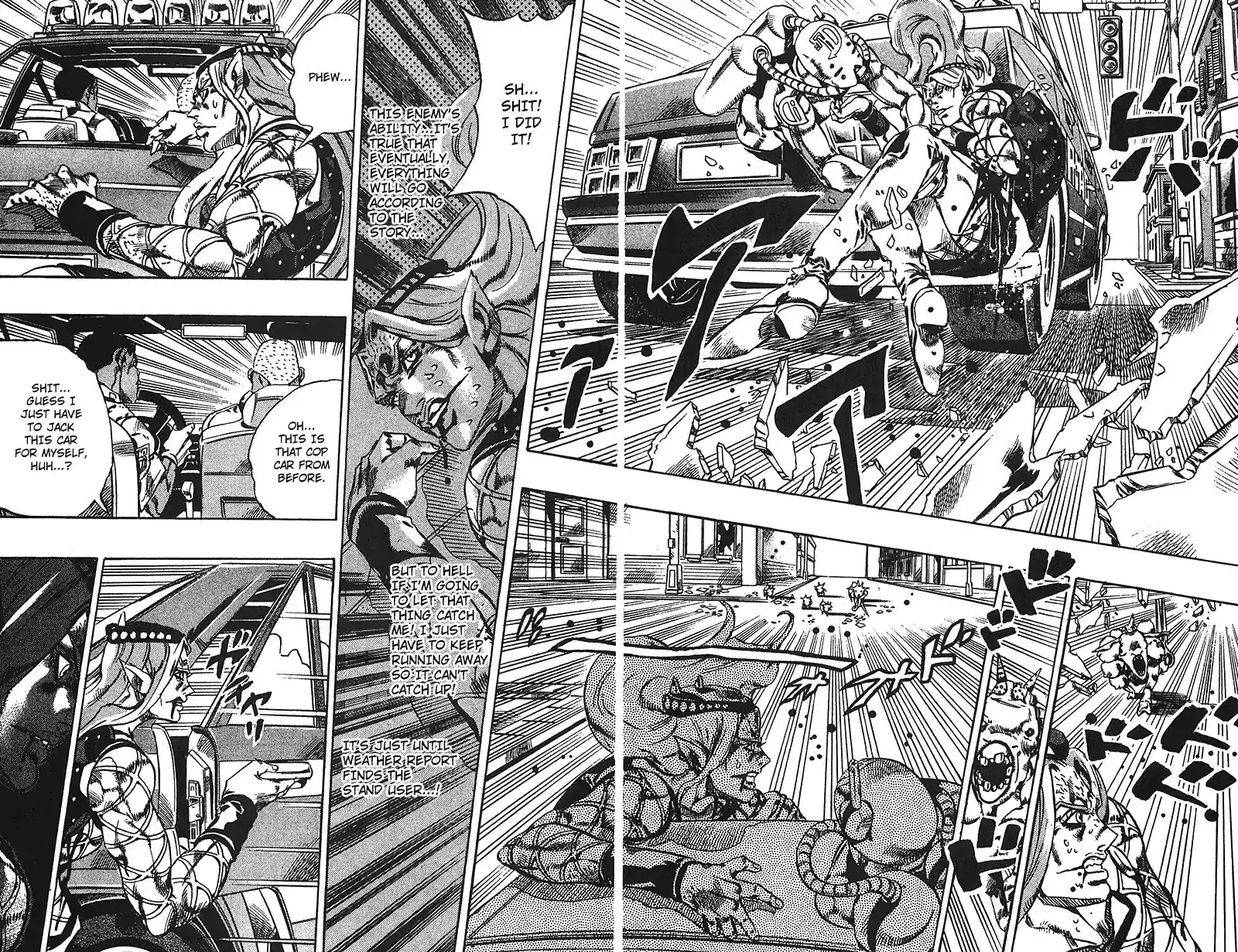 JoJo’s Bizarre Adventure Chapter 703