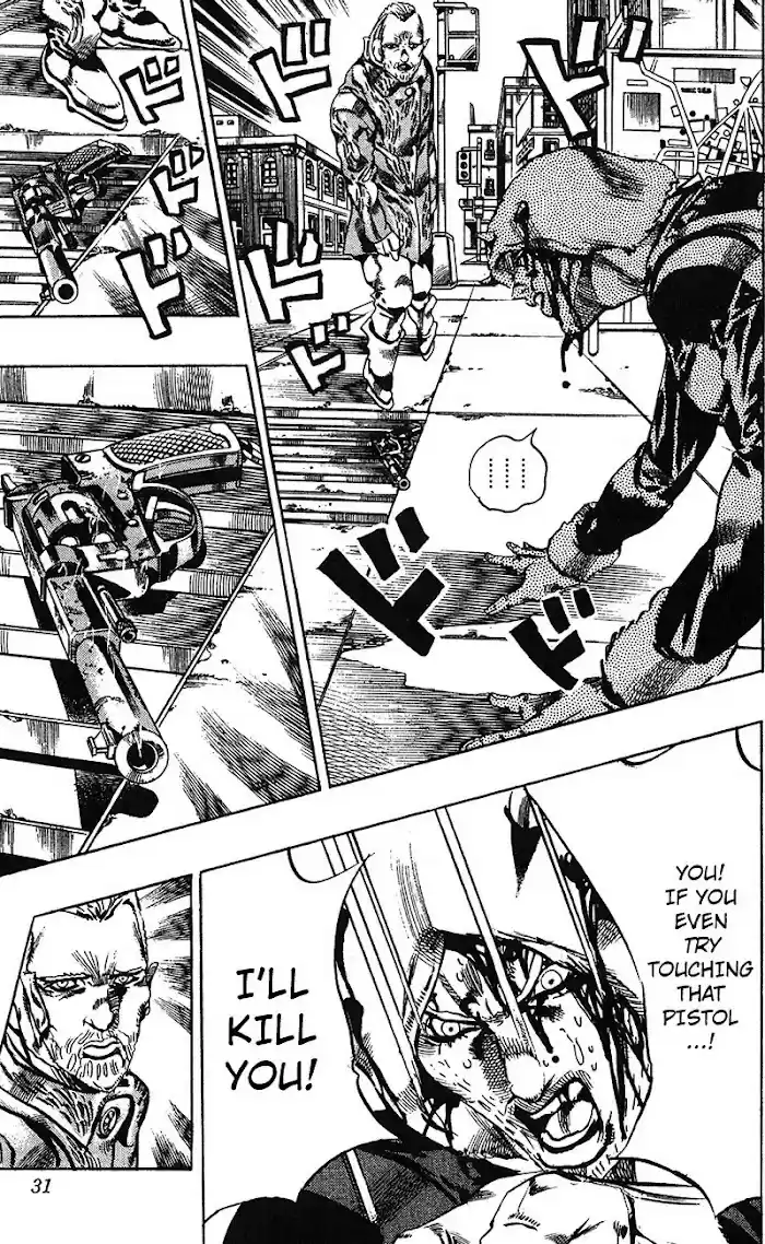 Jojo's Bizarre Adventure Chapter 704