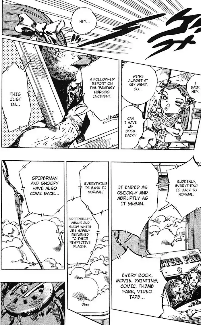 Jojo's Bizarre Adventure Chapter 704