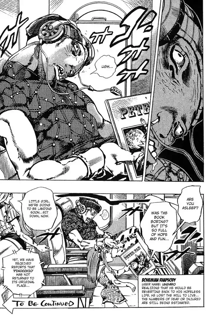 Jojo's Bizarre Adventure Chapter 704