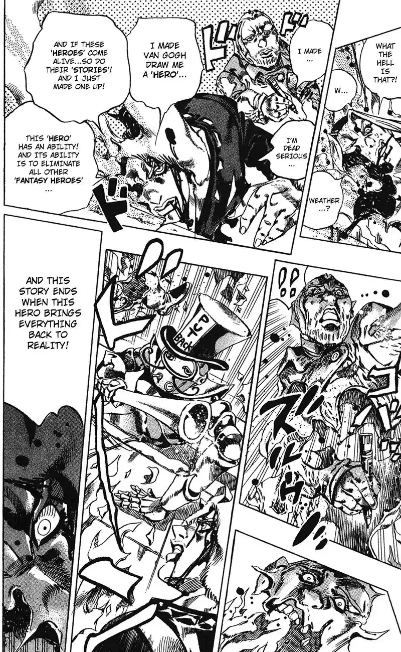 JoJo’s Bizarre Adventure Chapter 704