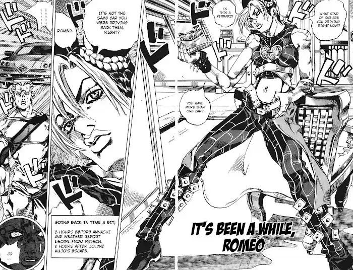 Jojo's Bizarre Adventure Chapter 705