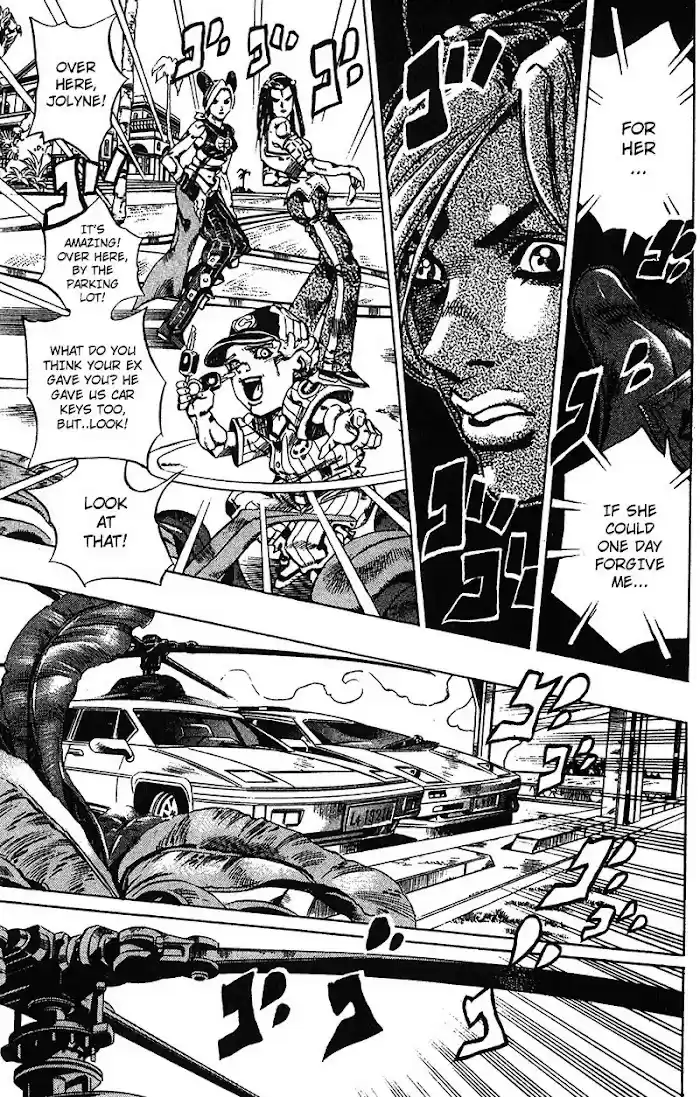 Jojo's Bizarre Adventure Chapter 705