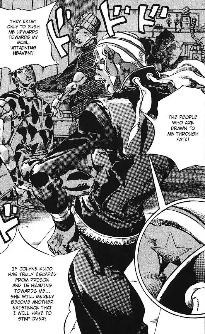 Jojo's Bizarre Adventure Chapter 705