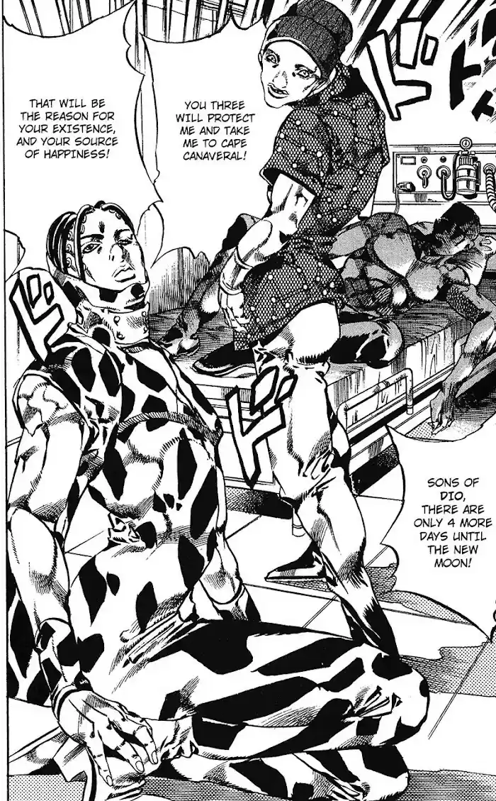 Jojo's Bizarre Adventure Chapter 705