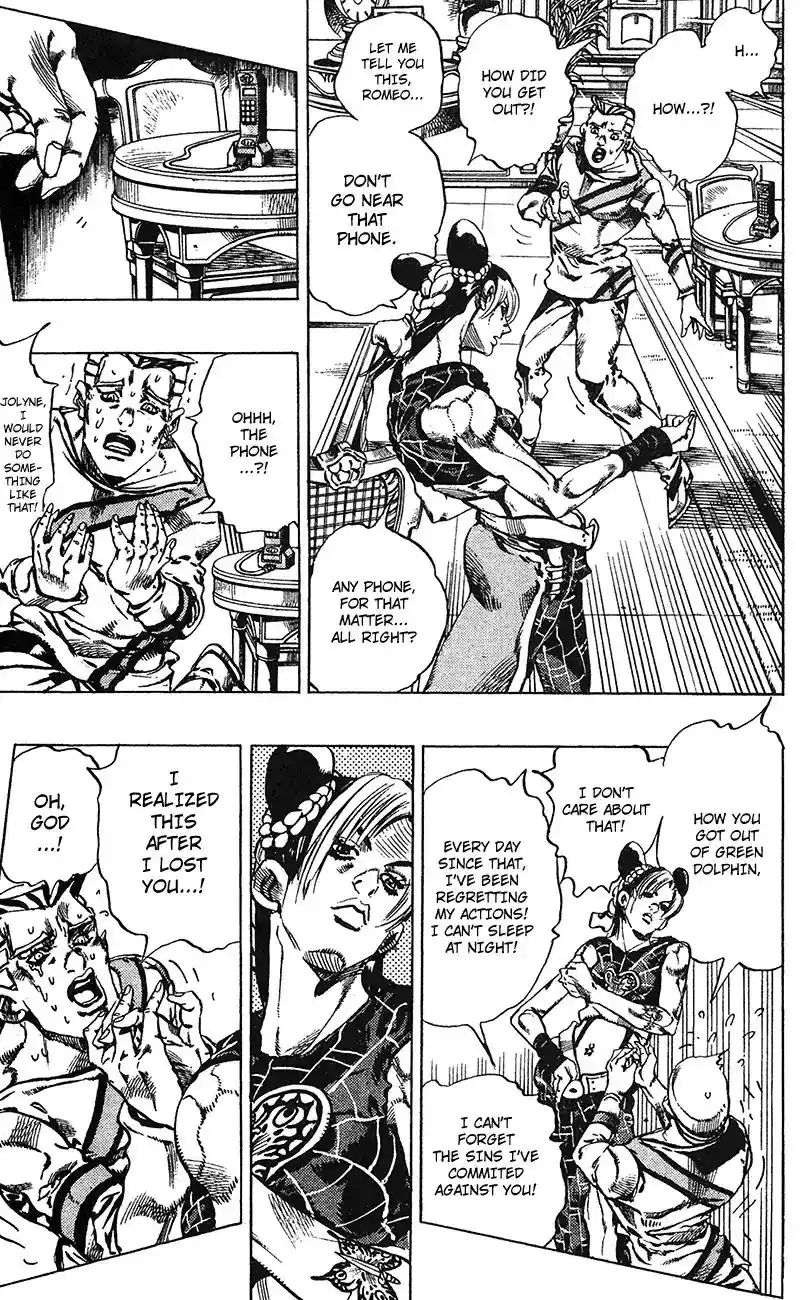 JoJo’s Bizarre Adventure Chapter 705