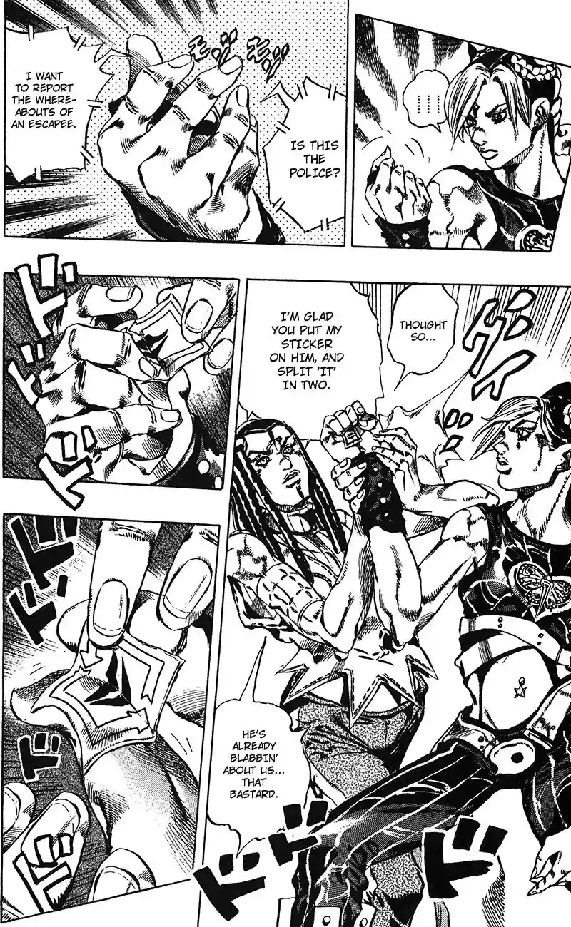 JoJo’s Bizarre Adventure Chapter 705