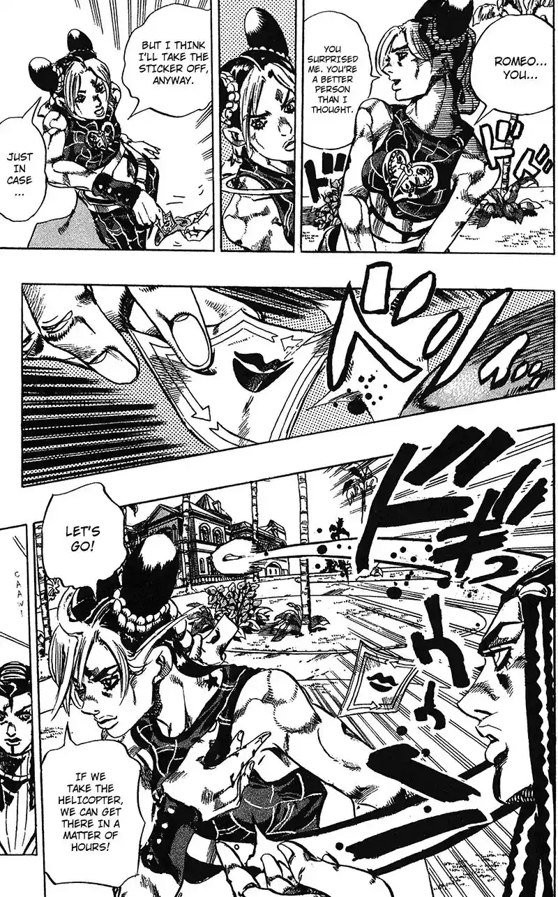 JoJo’s Bizarre Adventure Chapter 705