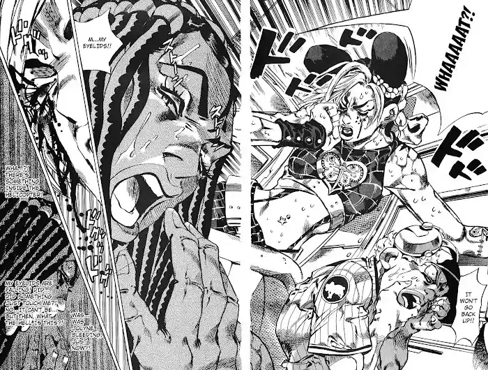 Jojo's Bizarre Adventure Chapter 706
