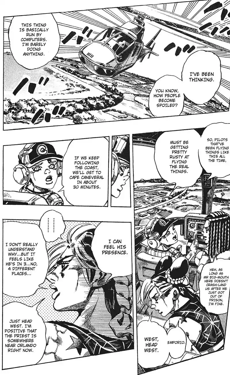 JoJo’s Bizarre Adventure Chapter 706