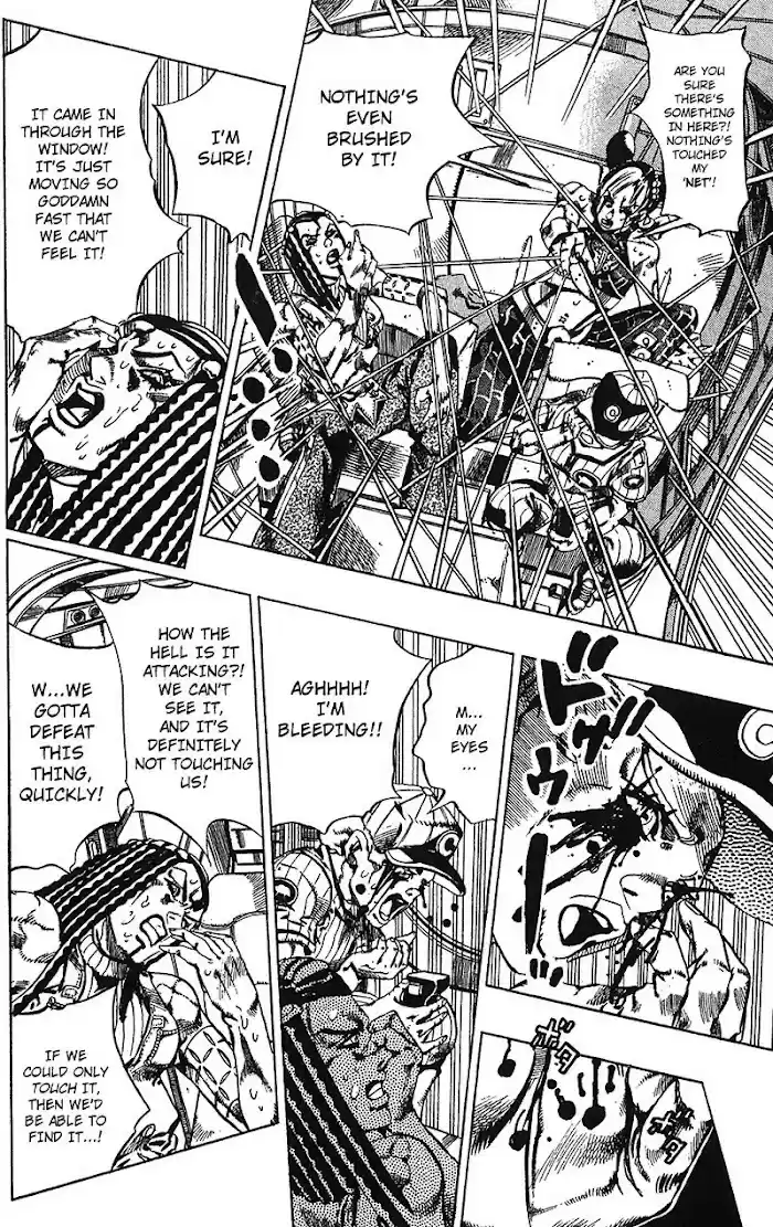 Jojo's Bizarre Adventure Chapter 707