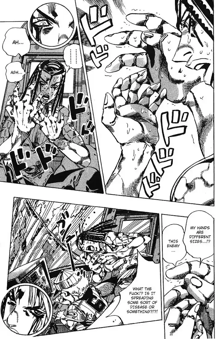 Jojo's Bizarre Adventure Chapter 707