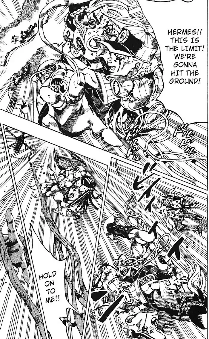 Jojo's Bizarre Adventure Chapter 707