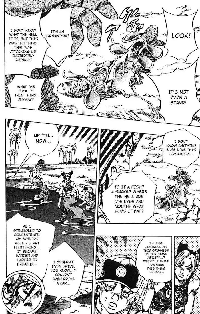 Jojo's Bizarre Adventure Chapter 707