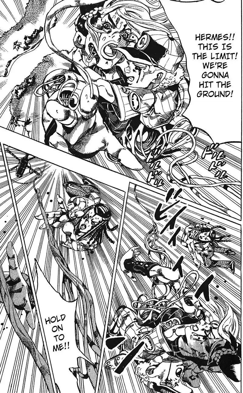 JoJo’s Bizarre Adventure Chapter 707