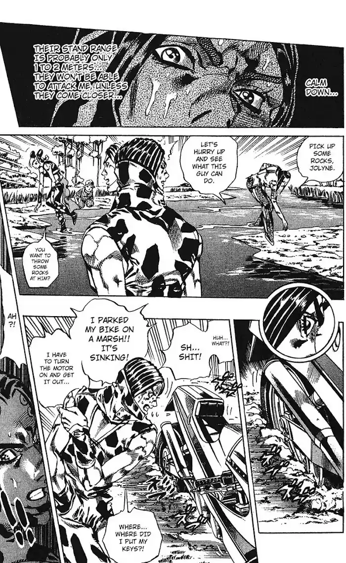Jojo's Bizarre Adventure Chapter 708
