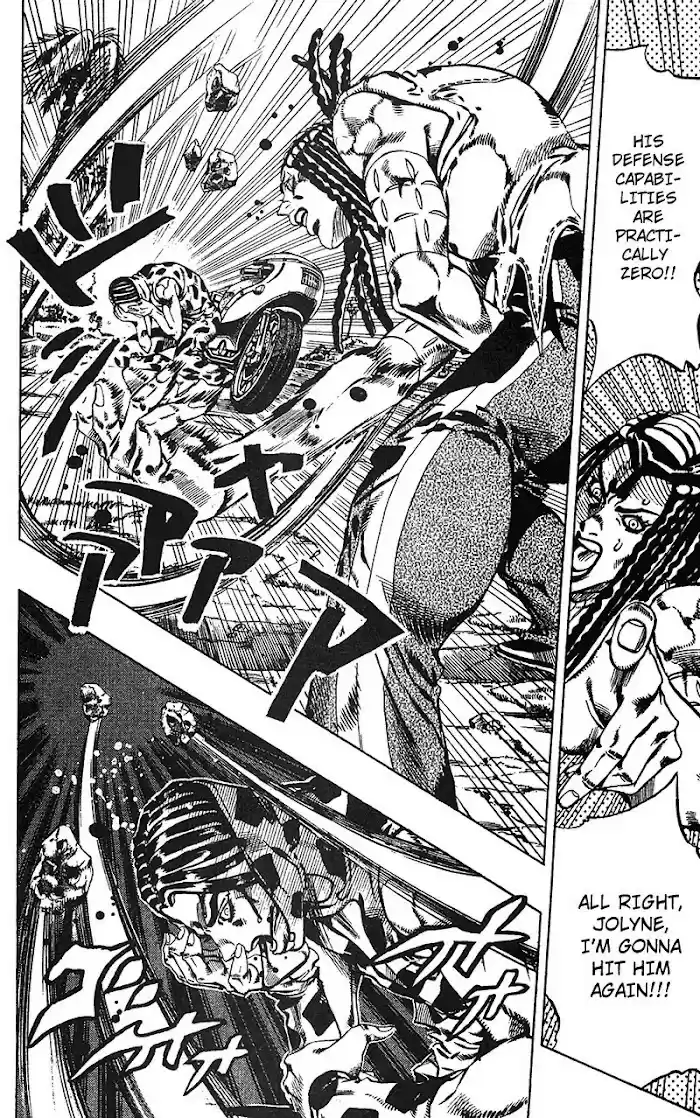 Jojo's Bizarre Adventure Chapter 708
