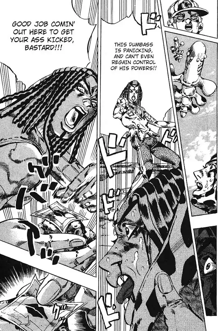 Jojo's Bizarre Adventure Chapter 708