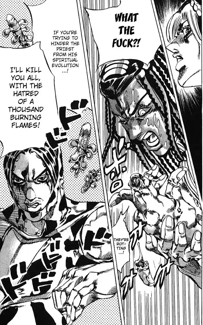 Jojo's Bizarre Adventure Chapter 708