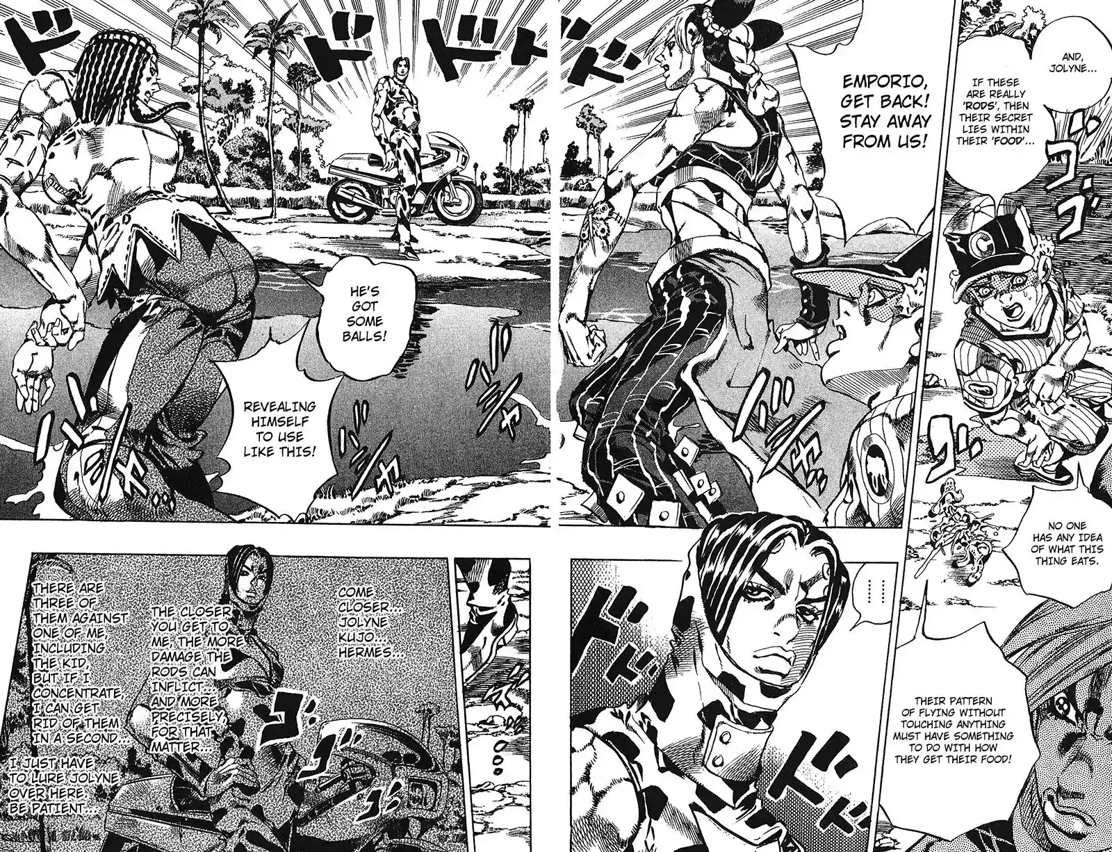 JoJo’s Bizarre Adventure Chapter 708