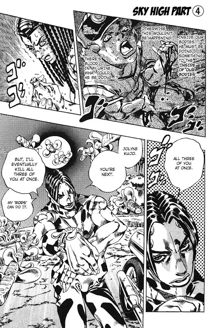 Jojo's Bizarre Adventure Chapter 709