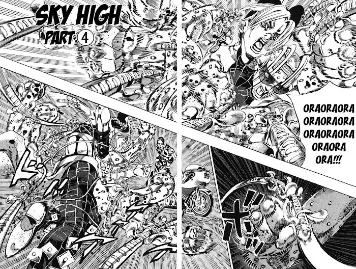 Jojo's Bizarre Adventure Chapter 709