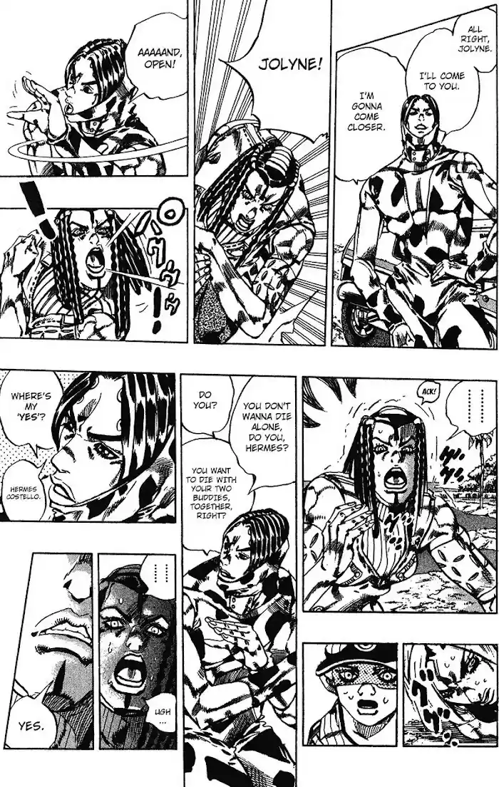 Jojo's Bizarre Adventure Chapter 709