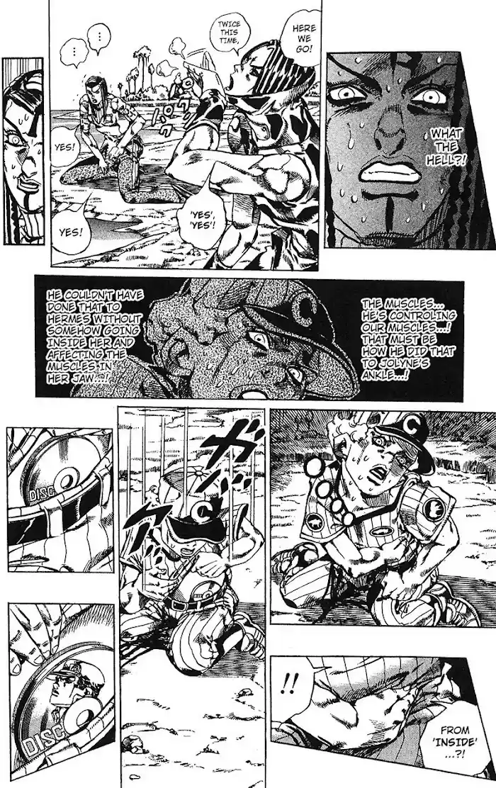 Jojo's Bizarre Adventure Chapter 709