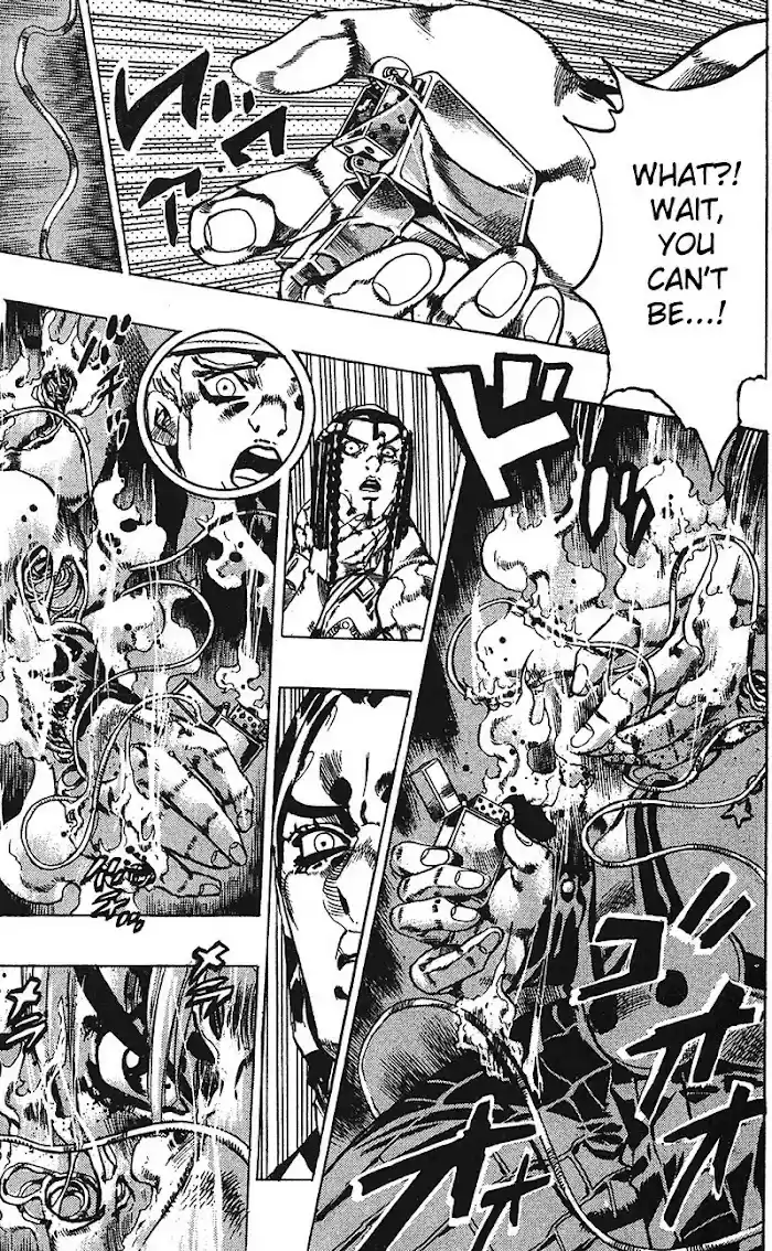 Jojo's Bizarre Adventure Chapter 709