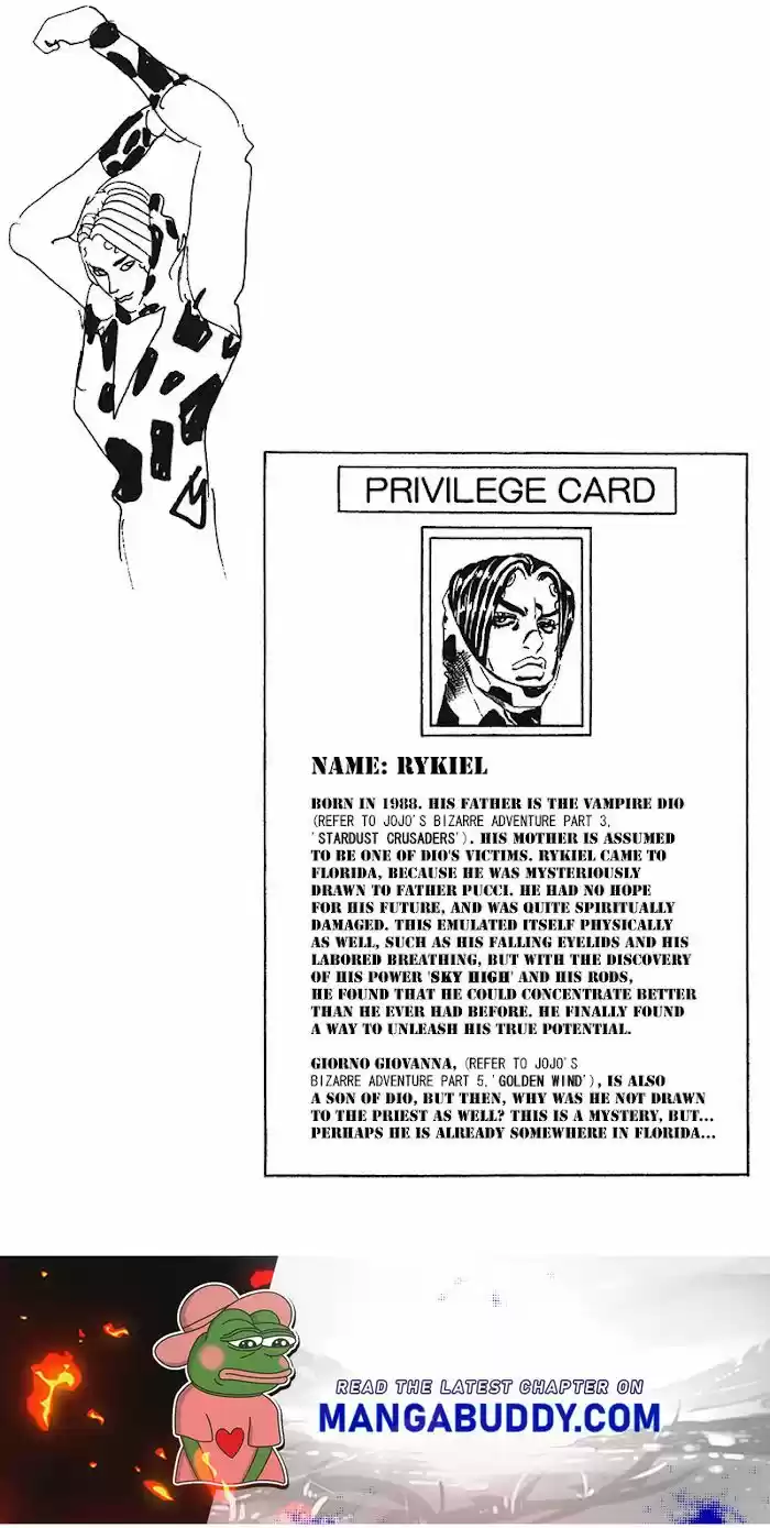 Jojo's Bizarre Adventure Chapter 709