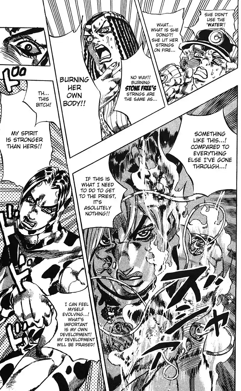 JoJo’s Bizarre Adventure Chapter 709