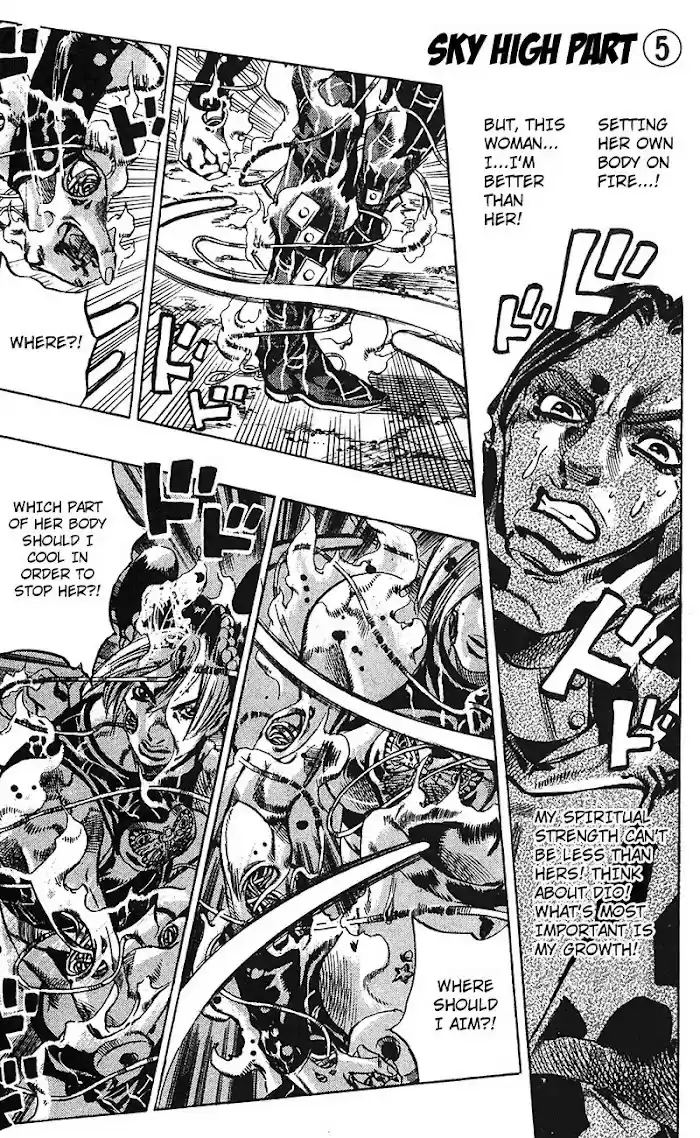 Jojo's Bizarre Adventure Chapter 710