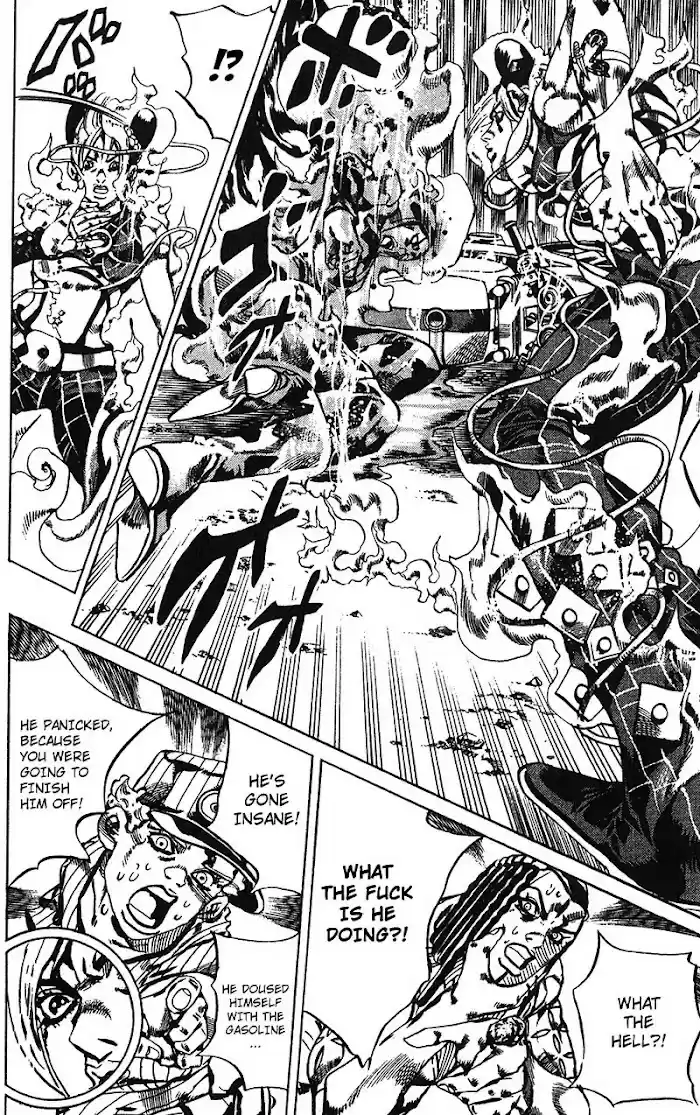 Jojo's Bizarre Adventure Chapter 710