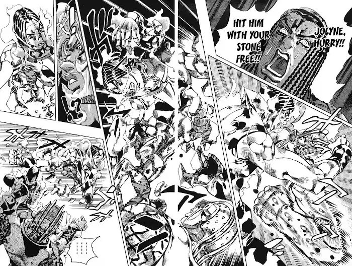 Jojo's Bizarre Adventure Chapter 710