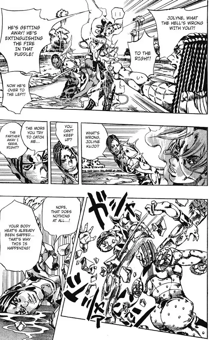 Jojo's Bizarre Adventure Chapter 710