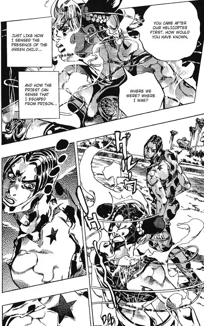 Jojo's Bizarre Adventure Chapter 710