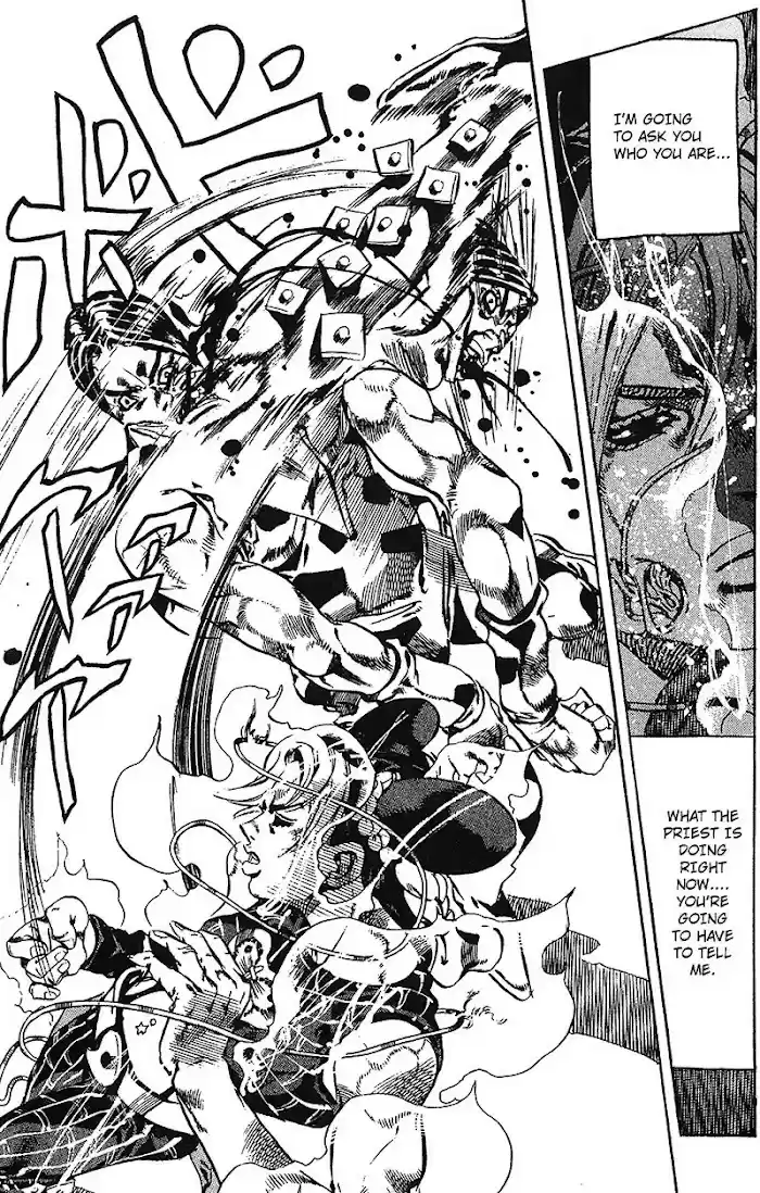 Jojo's Bizarre Adventure Chapter 710