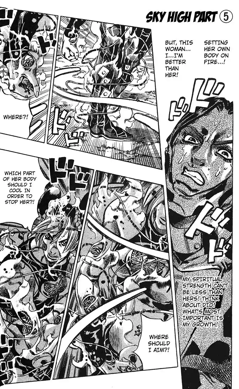 JoJo’s Bizarre Adventure Chapter 710
