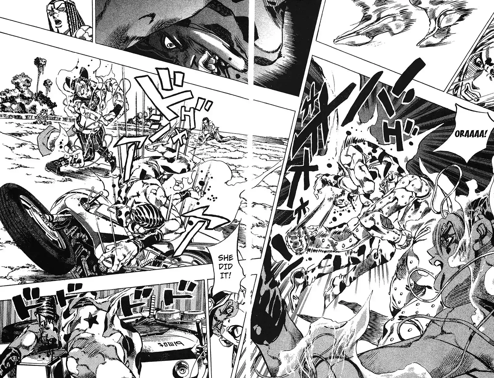 JoJo’s Bizarre Adventure Chapter 710