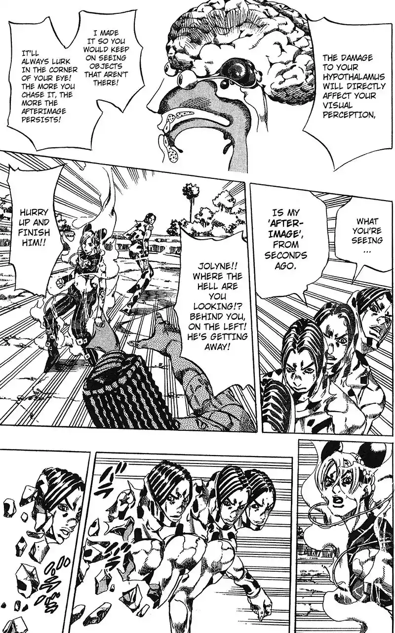 JoJo’s Bizarre Adventure Chapter 710